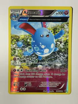 Azumarill 104/160 ~ Rare Holo ~ Primal Clash Pokemon Card - Image 1
