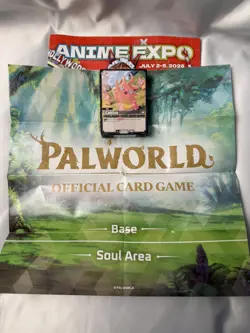 Palworld Official Card Game TCG Demo Deck Sealed Anime Expo 2026 New x2 - Image 2