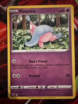 Hatenna Hattrem Hatterene Pokemon Evolution Lot 6 Cards Reverse Holo - Image 2