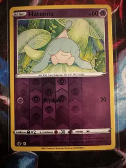 Hatenna Hattrem Hatterene Pokemon Evolution Lot 6 Cards Reverse Holo - Image 5