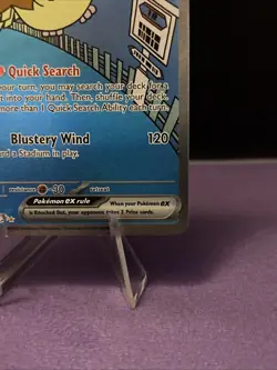 Pokemon Pidgeot EX TCG Sv03: Obsidian Flames Holo Card 225/197 NM Condition - Image 3