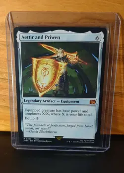 Aettir and Priwen Final Fantasy Regular Card #253 MTG Magic the Gathering - Image 1