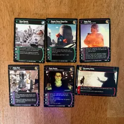 Star Wars TCG WOTC Rogues and Scoundrels Lot of 30 Cards NM/M Boba Fett Lando - Image 4