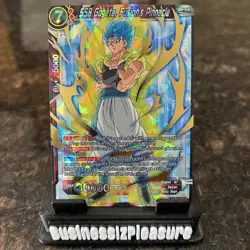 SSB Gogeta Fusion's Pinnacle P-093 Promo Foil Dragon Ball Super Card Game | NM - Image 1