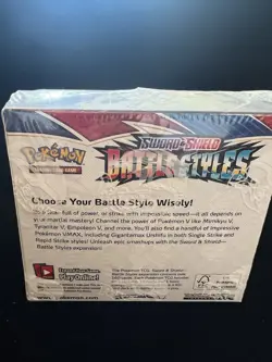 Pokemon TCG Sword & Shield Battle Styles Sealed Booster Box 360 Cards 2021 - Image 5