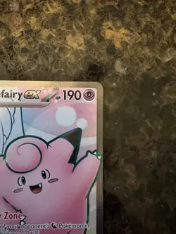Lillie's Clefairy EX Full Art Holo Card 173/159 Sv09 Journey Together - Image 2