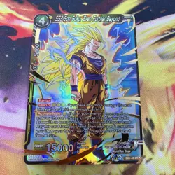 Dragon Ball Super Card Game, SS3 Son Goku, Even Further Beyond. EB1-43 SR NM/M - Image 1