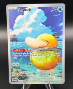 PSYDUCK 226/217 Pokemon SV 151 Illus Rare Holo Eng Basic Water HP 70 2023 Rend - Image 1