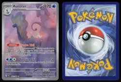 AURORUS 092/088 Holo Illustration Rare Perfect Order Pokemon Holo Near Mint - Image 3