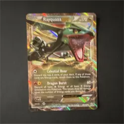 Pokemon Rayquaza EX Full Art Holo Ultra Rare 85/124 Dragons Exalted ENG 170 HP - Image 1