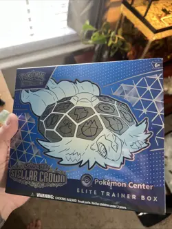 Pokemon Center Stellar Crown ETB English, Sealed - Image 1