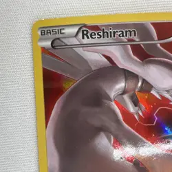 Pokemon TCG Reshiram XY Black Star Promos XY74 Full Art Holo Promo Card - Image 2