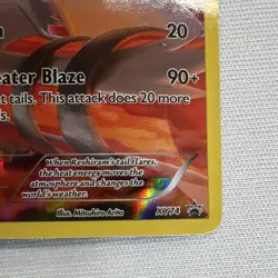 Pokemon TCG Reshiram XY Black Star Promos XY74 Full Art Holo Promo Card - Image 5