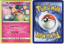 Mr. Mime 43/68 Rare Hidden Fates Pokemon NM - Image 1