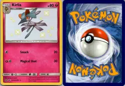 Kirlia SV35/SV94 Shiny Rare Hidden Fates Shiny Vault Pokemon Holo Near Mint - Image 1