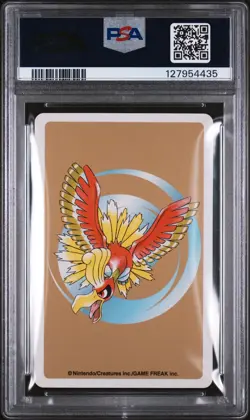 2000 POKEMON GOLD VERSION PLAYING CARDS 3 OF SPADES #068 MACHAMP PSA 10 - Image 2