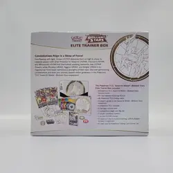 Pokemon TCG Sword & Shield Brilliant Stars Elite Trainer Box - Factory Seal Torn 820650850127 - Image 2