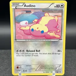Audino RC17/RC25 Holo Legendary Treasures Radiant Collection Pokemon Card - Image 1