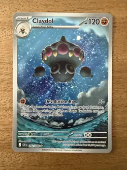 Claydol 92/86 Illustration Rare Pokemon Chaos Rising ME04 NM II - Image 1