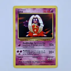 🇨🇦 JYNX 31/102 UNCOMMON BASE SET UNLIMITED POKEMON NM - Image 1