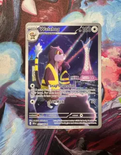 Watchog 97/86 Illustration Rare Pokemon Chaos Rising ME04 - Image 1