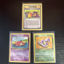 Pokemon TCG Vintage Team Rocket Non-Holo Card Lot Of 5 (2 1st Editions) LP-MP - Image 2