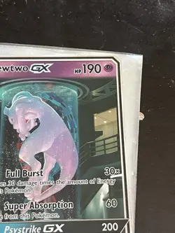 Pokemon Mewtwo GX 78/73 Secret Rare Rainbow Holo Card Shining Legends 2017 - Image 5