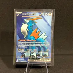 Cobalion ex 103/086 Ultra Rare Chaos Rising Pokemon Holo Near Mint - Image 1