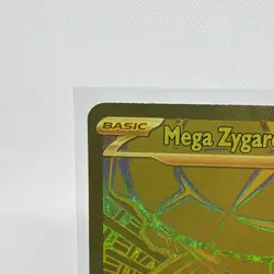 Pokemon Mega Zygarde EX Gold Full Art Foil 310 HP 200 Attack POR 124/088 *READ* - Image 2