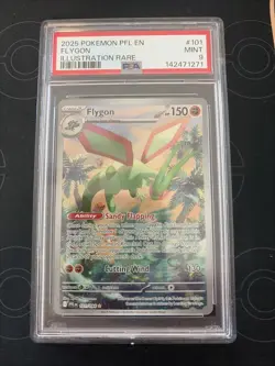 Pokemon TCG Flygon Illustration Rare Holo Me02 Phantasmal Flames 101/094 - Image 1