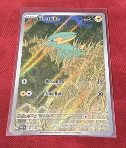 Pokemon TCG Electrike 196/182 Sv10: Destined Rivals Holo - Image 1