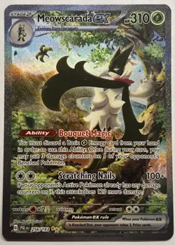Pokemon Meowscarada ex 256/193 SIR | Sv02: Paldea Evolved M/NM - Image 1