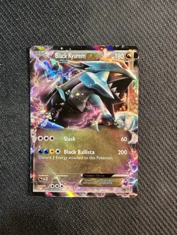 Black Kyurem EX 95/135 Pokemon Plasma Storm Holo - Image 1