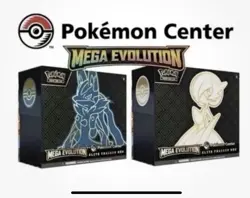 PRESALE Pokemon TCG Mega Evolution Pokemon Center Elite Trainer Box ETB Set of 2 - Image 1