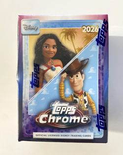 2026 Topps Chrome Disney Value Box Factory Sealed In Hand - Lot of 3 - Image 2