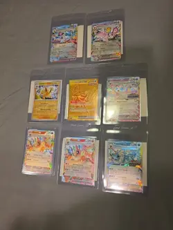 Lot of 8 Prismatic Evolutions Pokemon Cards NM - Image 1