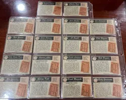 1955 Bowman avg lot of 18 different baseball cards Low Grade Poor/Fair Condition - Image 5