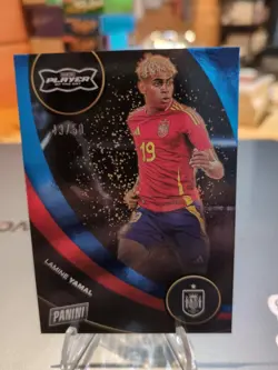 2026 Panini FIFA World Cup Player of the Day Card #47 Lamine Yamal Blue Foil /50 - Image 1