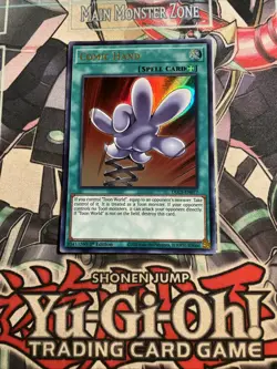 Comic Hand Ultra Rare Gold DLCS-EN077 Yugioh Toon - Image 1