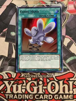 Comic Hand Ultra Rare Purple DLCS-EN077 Yugioh Toon - Image 1
