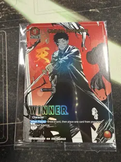 Union Arena Kagurabachi Chihiro Rokuhira Winner English Sealed UEPR/KGR-1-056 - Image 1