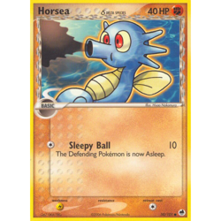 Horsea 50/101 - Dragon Frontiers - LP Pokemon Card - Image 1