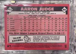 2021 Topps Chrome 1986 Aaron Judge NY Yankees On Card Auto Signed /50 - Image 2