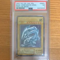Yugioh Yu-Gi-Oh! Card PSA Duel Monsters Rare Blue-Eyes White Dragon - Image 1