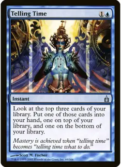 Telling Time #69 Ravnica: City of Guilds NM - Image 1