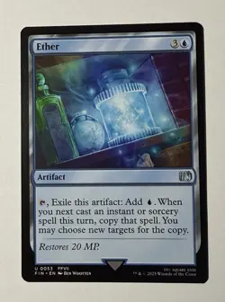 Ether FIN 53 MTG FINAL FANTASY Uncommon Normal EN NM - Image 1