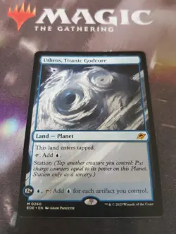 Mtg. Uthros, Titanic Godcore. Edge of Eternities. Pack Fresh - Image 1
