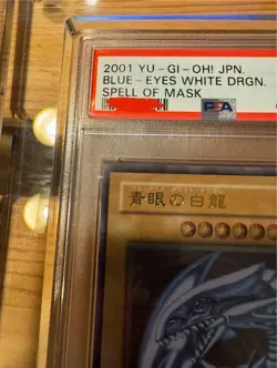 Yugioh Yu-Gi-Oh! Card PSA Duel Monsters Rar Blue Eyes White - Image 2