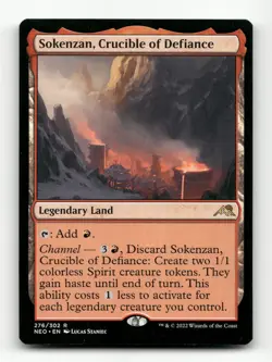 Sokenzan, Crucible of Defiance Kamigawa: Neon Dynasty #276 Rare - Image 1