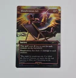 Blasphemous Act (Secret Lair Drop Series #1756 Rainbow Foil) MTG LP - Image 1